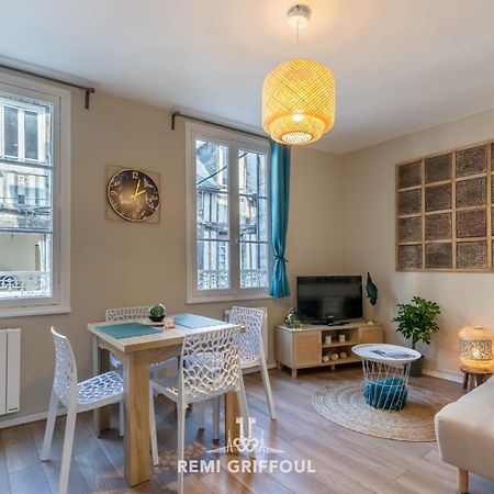 Emeraude Cozy Nest 3 Heart Of Historic District 2 Guests Honfleur Exterior photo